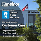 Melnor 65046-AMZ TurboTek 3200 SF Turbo Oscillating Sprinkler with QuickConnect Product Adapter
