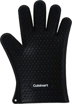 Cuisinart Heat Resistant Silicone Grilling Gloves for Indoor and Outdoor Cooking, Grilling, One Size