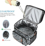 MIYCOO Lunch Bag for Women & Men, Expandable Double Deck Lunch Box, 15L | Leakproof & Waterproof, Portable, Large Soft Insulated Cooler bag for Adult, Work, Camping, Beach, Picnic, Travel
