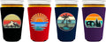 Retro Outdoor Designs Pint Glass Coolie 4 Pack