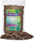 Gardenera Assorted Foliage Potting Mix - Premium Quality Blend for Healthy Root Development and Striking Greenery - 4 Quart