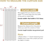 H.VERSAILTEX Ultra Soft Microfiber Thermal Insulated Antique Copper Grommet Blackout Curtains/Window Treatment Draperies 52 by 72 - Inch for Living Room/Bedroom, Set of 2 - Baby Pink