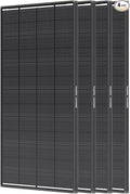 Renogy 800 Watt ShadowFlux Anti-Shading Solar Panel N-Type, 4PCS 200W Solar Panels 12 Volt 16BB, 25% High-Efficiency PV Module for RV Marine Rooftop Farm Battery