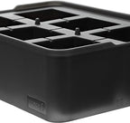 LURCH Germany ICE Former Cube - Silicone Tray for 6 Ice Cubes (2x2'')