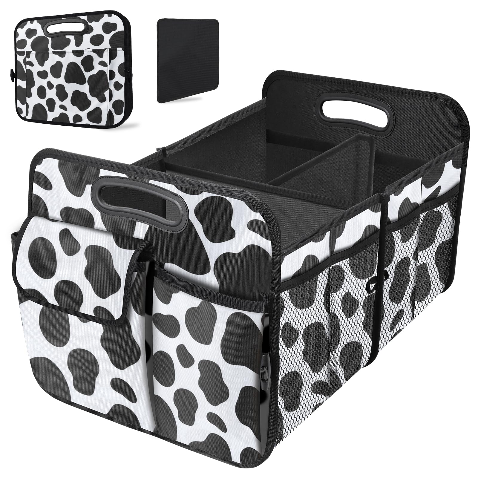 HABOPET Trunk Organizer for Car, 72L Collapsible Waterproof Car Organizers and Storage, Car Accessories for Women and Men, Multi