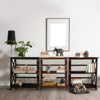 Casual Home Montego 3-Shelf Bookcase, Black (New)