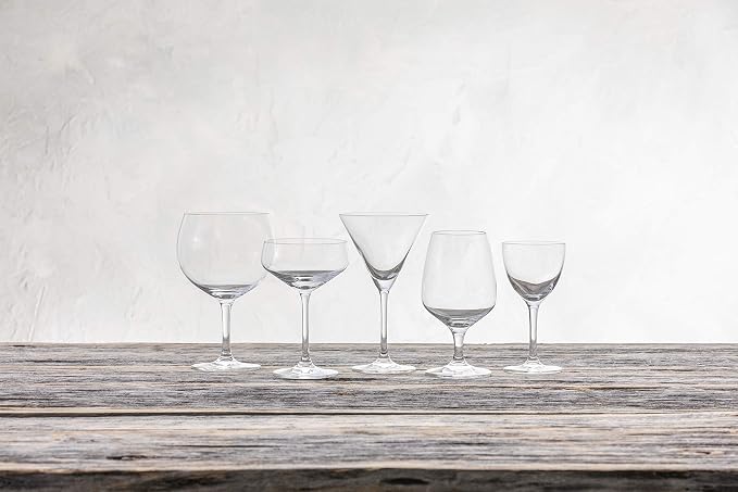 Schott Zwiesel Basic Bar Designed by World Renowned Mixologist Charles Schumann Tritan Crystal Glass Cocktail Cup, 8.8-Ounce, Set of 6