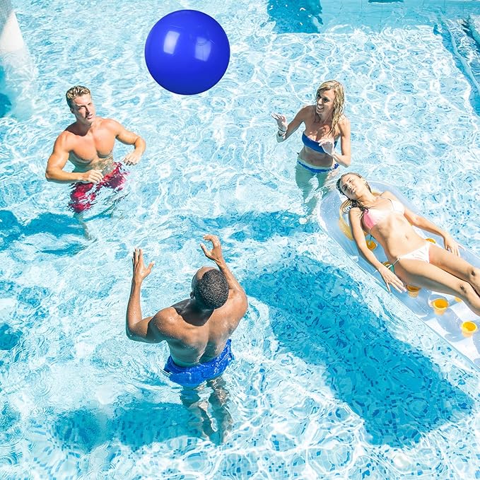 2 Pcs Inflatable Beach Ball 8 inch Swimming Pool Balls Summer