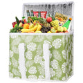 1-Pack Insulated Reusable Grocery Shopping Bags, X-Large Insulated Food/Pizza Delivery Bag for Delivery Drivers, Commercial Food Warmers, Tote Cooler/Thermal Bags