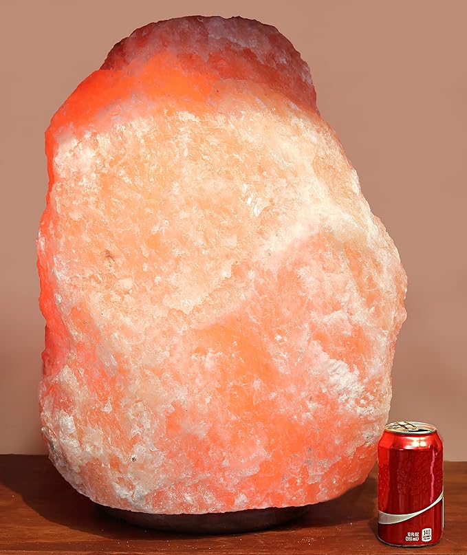 Giant Natural Himalayan Crystal Rock Salt Lamp 125~135 lbs