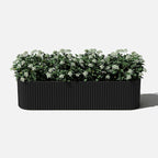 Veradek Demi Series Window Box Planter - Long Planter Box for Windowsill/Balcony | Durable Plastic-Stone Composite Material | Modern Décor for Flowers/Herbs