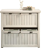 Sauder Costa Lateral File, Chalked Chestnut finish