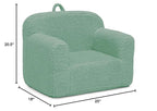 Delta Children Cozee Sherpa Chair, Sage