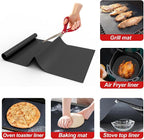 UBeesize 2 Pack Nonstick Grilling Mats for 22 Inch Blackstone Griddle, Resuable Cooking Mats for Grilling, BPA and PFOA Free Heavy Duty BBQ Grill Mats, Griddle Accessories Kit -22 x 16 Inch
