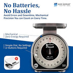 Escali Mechanical Dial Scale 25 Lb X 2 Oz