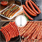 10mm Sausage Stuffer Tube, Stainless Sausage Stuffing Tubes, 10mm Stuffing Horn Compatible with Hakka, Lem and Other Brands Manual/Electric Sausage Stuffer, Universal 53mm Base