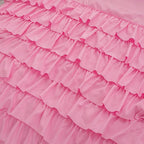 Pink Comforter Set Queen Size, 5 Pcs Bed in a Bag Girls Queen, Girls Queen Comforter Set, Girls Pink Bedding Queen, Teen Bedding Sets for Girls Kids