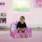 Delta Children Cozee Buddy Flip-Out Kids Chair, Minnie Mouse
