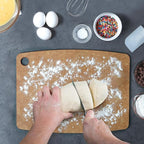 Dexas Natural Fiber Composite Cutting Board, Dishwasher Safe, Knife Friendly Kitchen Prep Board, 14.3 x 11.2 Inch