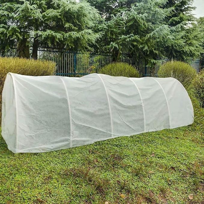 Agfabric Plant Covers Freeze Protection 10'x12' 0.55oz Frost Blankets for Plants Plant Frost Protection Covers Garden Winter Frost Pests Protection,White
