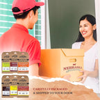 Lucky Jerky DIY Beef Jerky Seasoning and Cure Kit, 6 Flavors, 72 Oz | Make Your Own with Sweet and Spicy, Peppered, Red Pepper, Teriyaki, BBQ, and Original, Seasons 120lbs of Meat