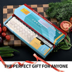 SHI BA ZI ZUO Meat Cleaver Knife, Heavy Duty Cleaver Bone Cleavers Professional Kitchen Vegetable Knife for Effortless Precision Slicing and Chopping