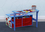 Delta Children Kids Convertible Activity Bench - Greenguard Gold Certified, Marvel Spidey and His Amazing Friends