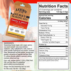 Lucky Jerky DIY Beef Jerky Seasoning and Cure Kit, 6 Flavors, 72 Oz | Make Your Own with Sweet and Spicy, Peppered, Red Pepper, Teriyaki, BBQ, and Original, Seasons 120lbs of Meat