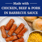 Libby's Vienna Sausages with Barbecue Sauce, Canned Sausage, 4.6 oz (Pack of 24)