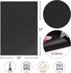 UBeesize 2 Pack Nonstick Grilling Mats for 22 Inch Blackstone Griddle, Resuable Cooking Mats for Grilling, BPA and PFOA Free Heavy Duty BBQ Grill Mats, Griddle Accessories Kit -22 x 16 Inch