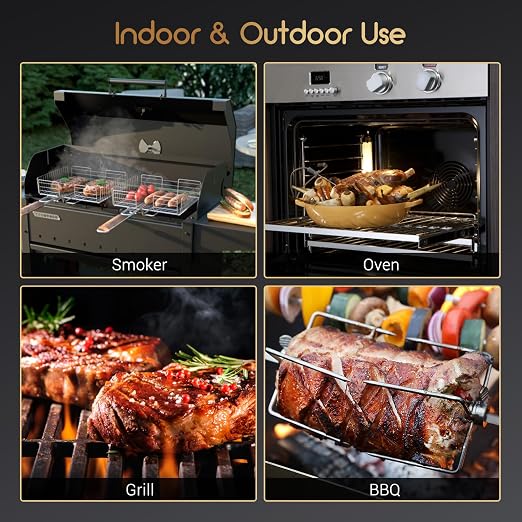 INKBIRD 5GHz/2.4GHz WiFi & Bluetooth 5.1 Meat Thermometer, 6 Probes WiFi Meat Thermometer for Smoking Grilling Wireless Meat Probe for BBQ Oven