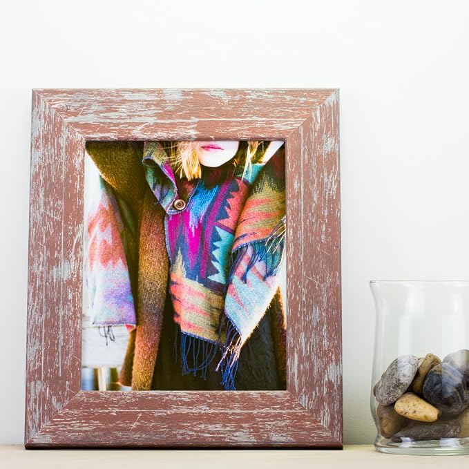 Craig Frames 11x12 Red Picture Frame for Posters, Gallery Wall, and Photos | Displays photos and prints behind clear glass, ready to hang, made in the USA