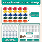 CMOOD Rock Climbing Holds, Rock Climbing Wall for Kids Rock Wall Climbing Kit for Indoor Outdoor Playground Play Set with Mounting Screws, Knotted Rope and 25 Handles