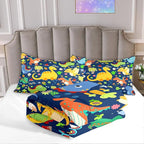 Dinosaur Bedding Full for Boys - Dinosaur Bedding Set for Kids Bedroom Dinosaur Bedding Full Blue Dinosaur Comforter Boys Room Decor Dinosaur Comforter, Full (1 Comforter 2 Pillowcases)