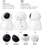 Scope indoor 1080p HD Smart Auto-Tracking Security Camera, White, Motion Only