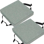 Square Bar Stool Cushion Set of 2 - 14x14/15*15/12*12 Seat Cushion - Thick 5/8cm Dining Chair Pads (Color: 6#)