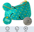 Idea Nuova Cocomelon Hillside by pod Kids Plush Bean Bag Chair, 24"x24"x25,Ages 3+