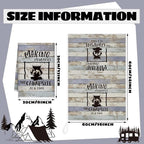 Boyiee Set of 6 Camping Kitchen Towels Happy Camper Tea Towels | Absorbent Farmhouse Dish Towels with Funny Sayings 24 x 16 Inches Camping Hand Towels for Rv Campers Lovers Gifts Accessories