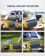 5000 Watt Power Inverter Pure Sine Wave 24V DC to 110V 120V 10000W Peak Heavy Duty Inverter with Remote Control and LED Display, 4 USB/Type-C Ports & 2 AC Outlets Car Charger for Vehicles RV