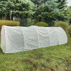 Agfabric Warm Worth Roll Heavy Floating Row Cover&Plant Blanket 0.9oz 7'x100' for Frost Protection,Harsh Weather Resistance& Seed Germination,White