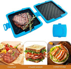Sandwich Press Nonstick No Power Required Quesadilla Snacks Bread Cooker | Kitchen Bread Press Sandwich Maker Heat-Resistant Portable Breakfast Quesadilla Pie Bread for Home Apartment Dorm Party T
