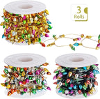 Tuanse 590 Inch Christmas Lights Miniature String Light Accessories Fake Light String Fairy Lights 3 Pieces Christmas Decoration for Xmas Furniture Accessories
