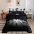 6 PCS Basketball Bedding Sets,Basketball Comforter Set for Boys,Kids Bedding Sets for Boys,Full Size Bedding Sets for Boys,Bed in A Bag with Sheets(Full-6 Pieces)