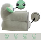 Idea Nuova Figural Mink with Sherpa Trim Bean Bag Chair for Toddlers and Kids, Star Wars Grogu