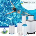 Savener® C-8416 Pool Filter Cartridge, Replaces FC-2576, PWWPC150B, PXC-150/25230-0150S, ProClean 150/817-0150P, 08059/81504, 25230-0150S, PXC-150, 817-0150P, FC-2576, 150 Sq. Ft, 1 Pack