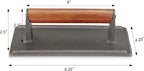 New Star Foodservice 36435 Commercial Grade Iron Steak Weight/Bacon Press, 8.25 by 4.25-Inch