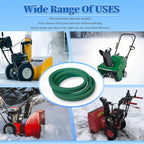 2 Pack 954-04050A Snow Thrower Auger Belt for MTD Craftsman Troy-Bilt Yard Man Yard Machines Snowblower 754-04050 754-04050A (1/2'' x 35'')