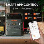 Jackery Explorer 2000 v2 Portable Power Station with Car Charging Cable, 2042Wh LiFePO4 Battery, 2200W Solar Generator, USB-C PD 100W Fast Charging for Camping, Home Use(Solar Panel Optional)