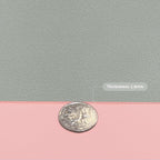 Leather Table Cover,1.8mm Thick,30x60 Inch Desk Cover,Large Desk Mat,Table Protector,Table Cover Protector,Glass Table Protector,Table Top Cover,(Pink+Silvery,30x60)