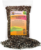 Gardenera House Plant and Tropical Plant Potting Soil - Re-Potting Soil for All Types of Indoor House Plants - 5 Quart Bag